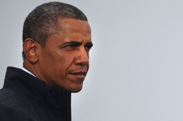 A less high-quality portrait of Barack Obama